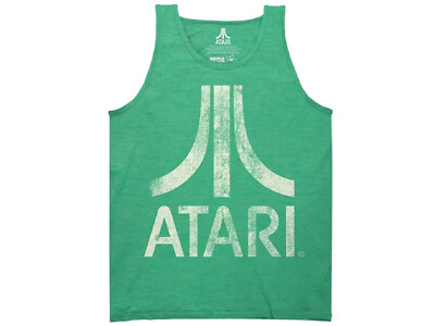 Atari Green Men's Tank Top NEW