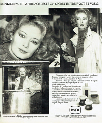 Advertising 0822 1977 Cosmetics Beauty Creams Dr Payot