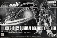 Bandai Hg 1/144 Gundam Deathscythe Hell Model Kit New Mobile Report Gundam Wing