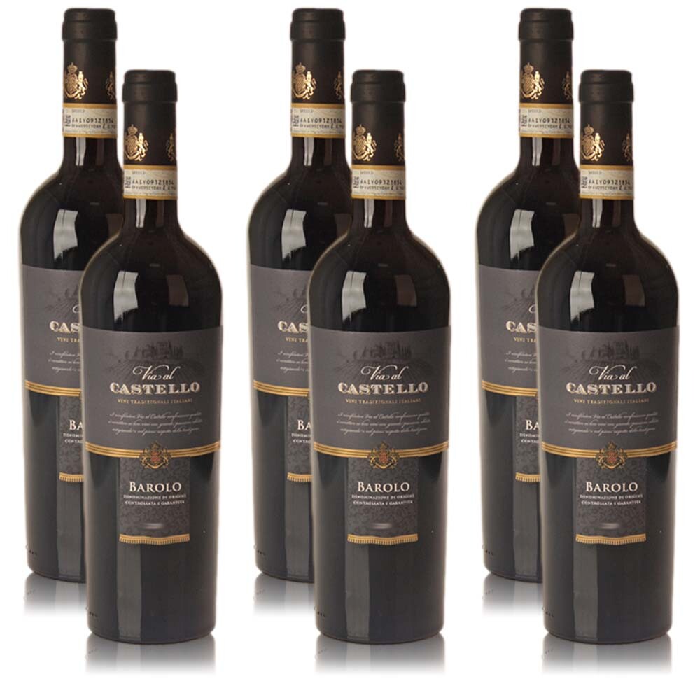 Barolo trocken DOCG Rotwein 0,75 l - Italienischer Rotwein trocken Piemont 1 Barolo trocken DOCG Rotwein 0,75 l - Italienischer Rotwein trocken Piemont