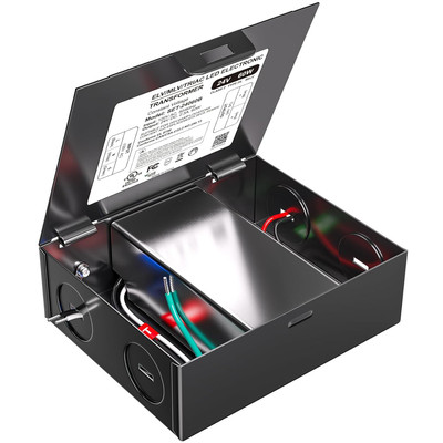 60W 24V Dimmable LED Driver, Triac ELV/MLV LED Transformer with Removable Juncti