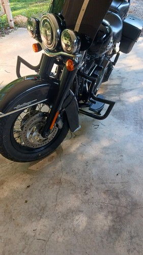 NEW BLACK Mustache Highway Engine Crash Guard Bar Harley Softail Breakout 18-25 - Picture 11 of 11