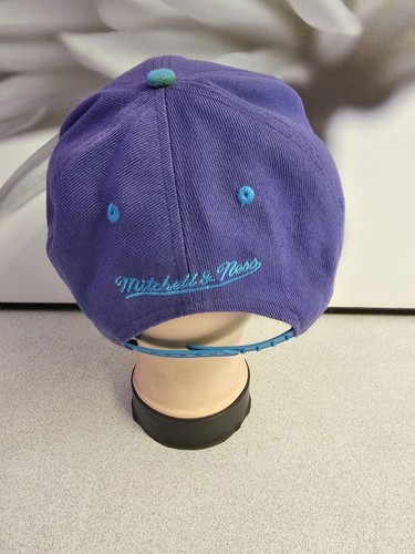 Charlotte Hornets Mitchell And Ness Cap Adjustable NBA Cap Hat - Picture 4 of 7