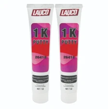 1K Body Filler Putty 2 PACK - Quick & Easy Repairs for Multiple Surfaces - 26418