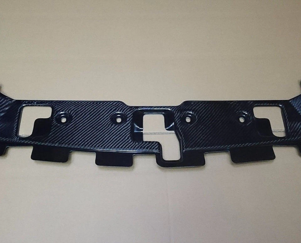 PROTECTOR PANEL SLAM REFRIGERACIÓN RADIADOR CARRERAS DELANTERO FIBRA CARBONO PARA NISSAN 370Z Foto 4 de 4