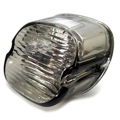 Laydown Rücklicht Glas smoke getönt für Harley Softail Sportster Dyna 2000-2003