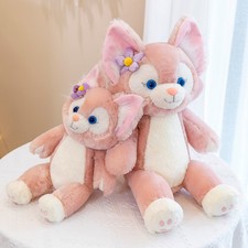 LinaBell Pink Fox Plush Doll Cartoon Pillow T...