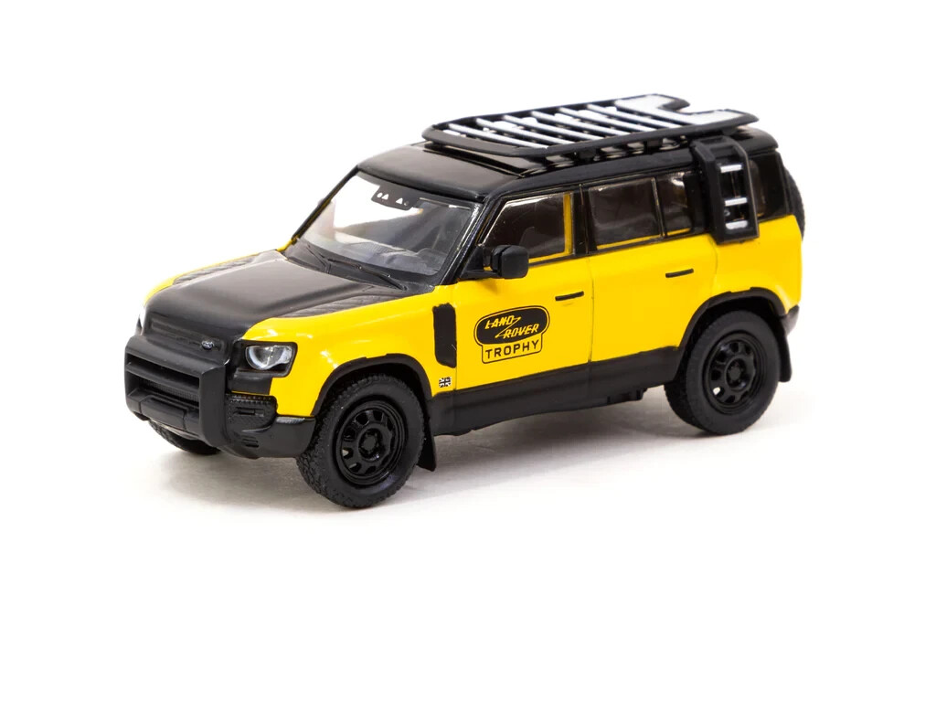 Tarmac Works 1:64 Land Rover Defender 110 Trophy Edition Yellow | eBay