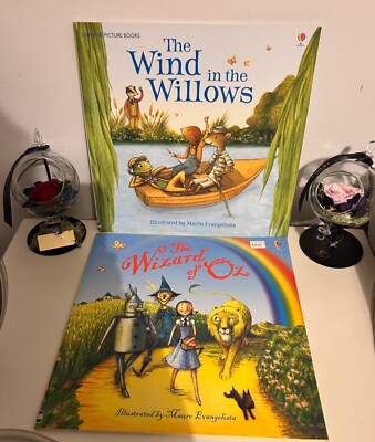 Brandneu Usborne Der Zauberer von Oz & Der Wind in den Weiden.