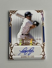LEAF BRONX LEGACY BRONX AUTO LUIS SOJO NEW YORK YANKEES /85
