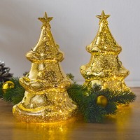 Tischleuchte In Tannenform Weihnachtsbaum Tannenbaum Leuchtend Dekoration