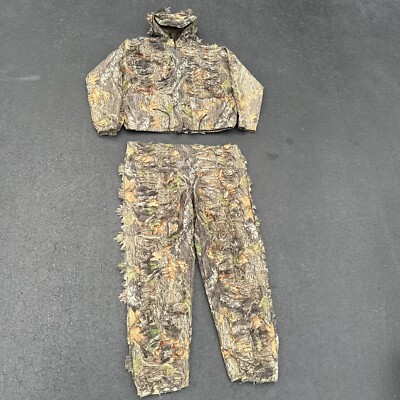 Combinaison De Chasse Vintage Mossy Oak - Taille L - Camouflage USA - Occasion