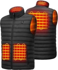 USB Charging Heating Vest for Men Women XL