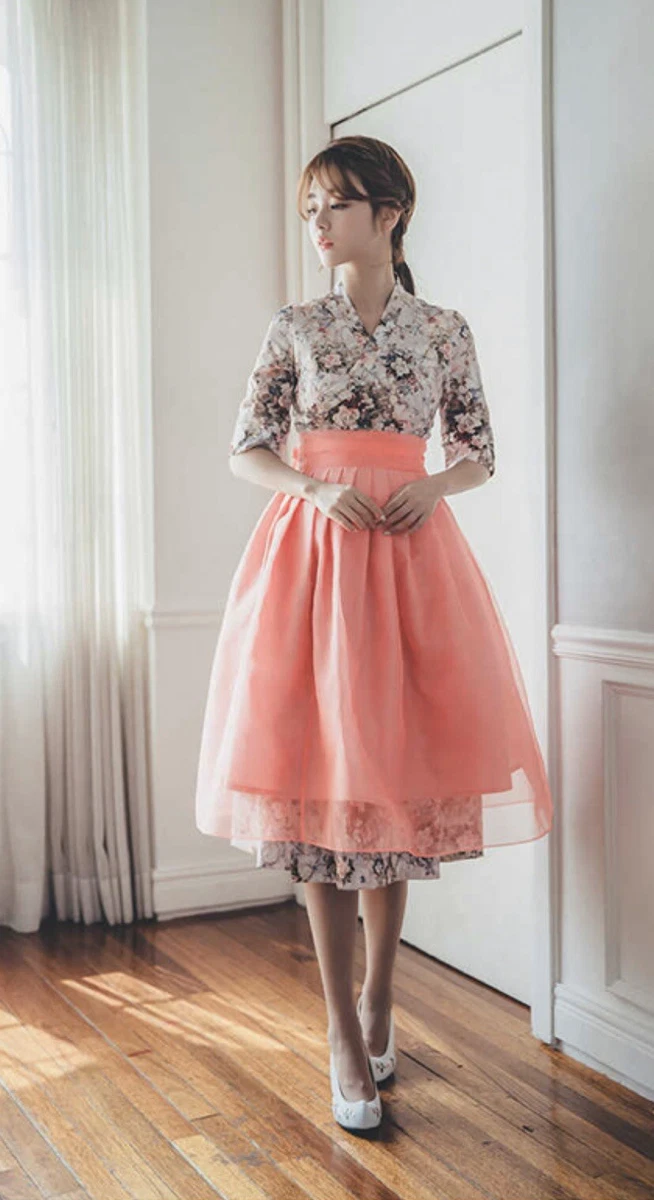 Modern hanbok skirt cheap