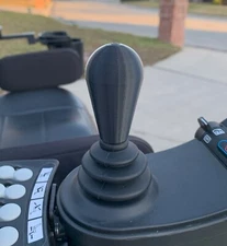 Arcade Bat - Power Wheelchair Joystick Knob Replacement 1/4" Stem Size