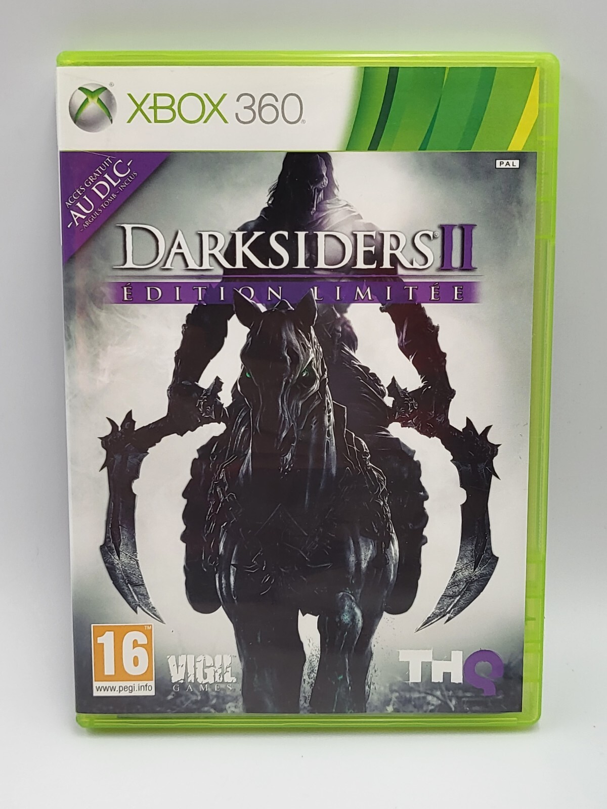 Jeu Microsoft XBOX 360 Darksiders II avec notice PAL Occasion