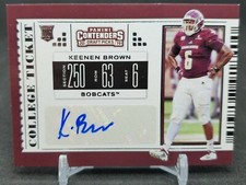 2019 Panini Contenders Draft Picks Football College Ticket Auto Keenen Brown
