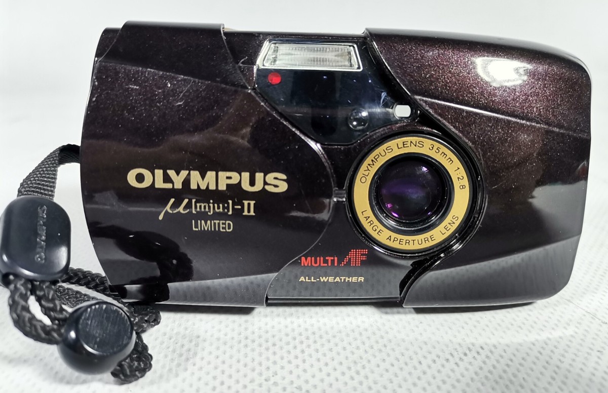 Olympus mju ii Limited Edition Compact 35mm Camera VINTAGE | eBay