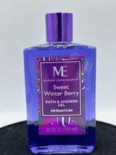 Modern Expressions Sweet Winter Berry Bath Shower Gel  8.1 oz - NEW