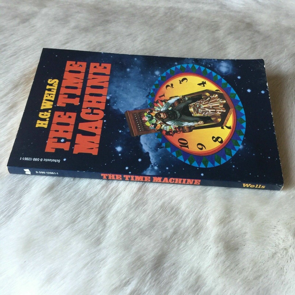Vintage H.G. Wells THE TIME MACHINE Book 1978 70s Vintage Sci Fi Book ...