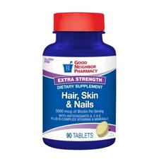 Good Neighbor Pharmacy Hair Skin & Nails Extra Strength Tablets 90ct