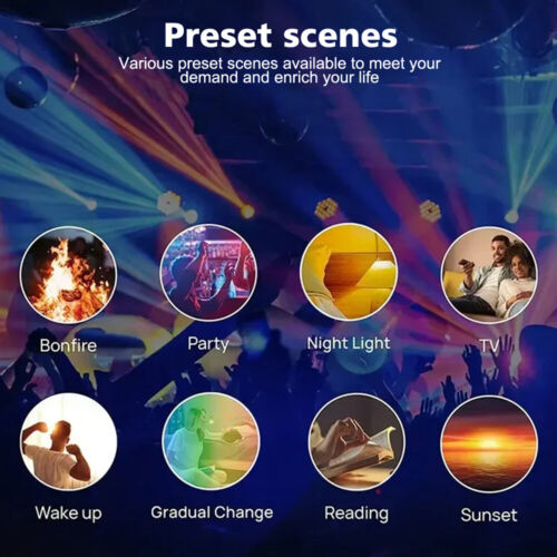 E27 RGB LED Light Bulb 16 Color Changing Magic RGBW Lamp Remote Control Colorful - Picture 10 of 19