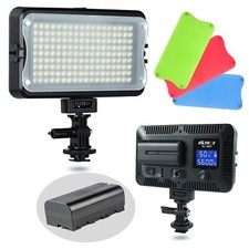 VILTROX VL-162T CRI95 LED Video Light, Portable Camera Photo Light Panel Dim...