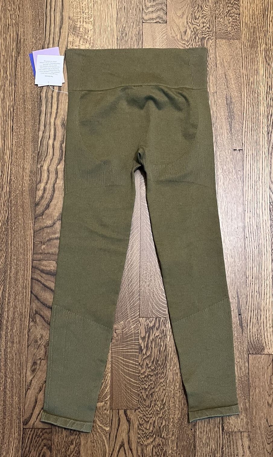 JoyLab Women's Size Medium High Rise Ribbed Seamless 7/8 Leggings