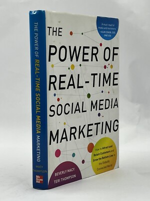The Power of Real-Time Social Media Marketing HC/DJ SIGNED