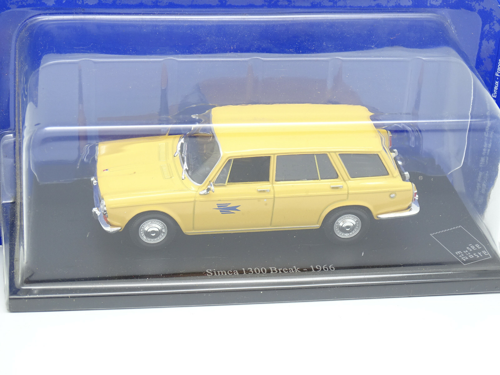 Simca 1300 Break La Poste 1966 Norev Presse, miniature de collection 1/43