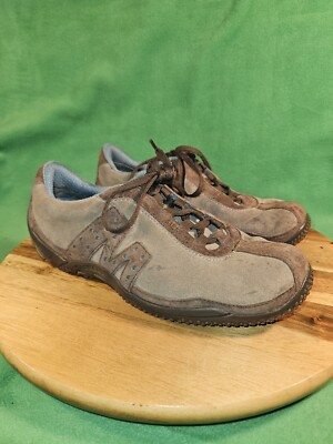 MERRELL Tango Posh Dark Earth Suede Lace Up Sneakers Shoes Women's Size 7 M