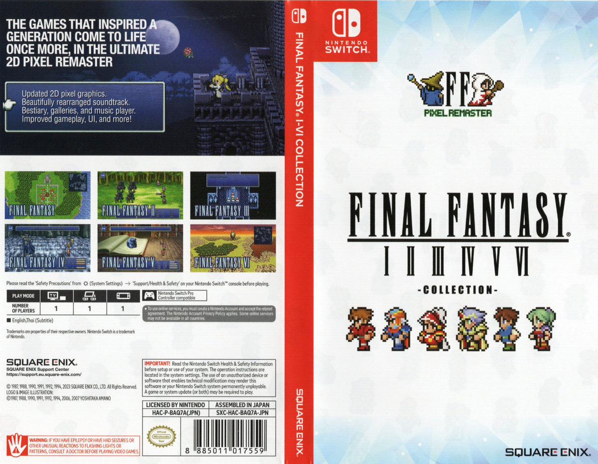 FINAL FANTASY I-VI Bundle for Nintendo Switch - Nintendo Official Site