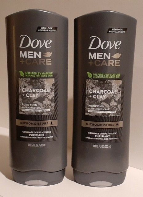 dove charcoal face wash
