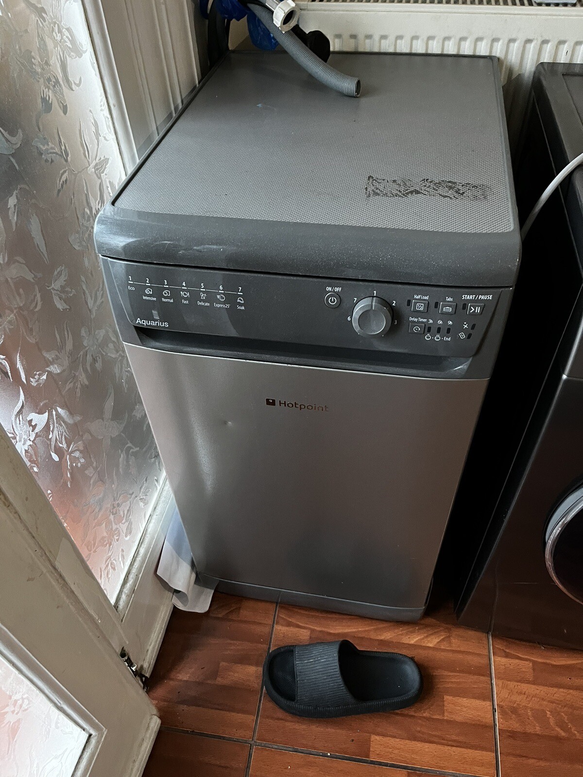 Hotpoint Aquarius Dishwasher Grey/Graphite eBay