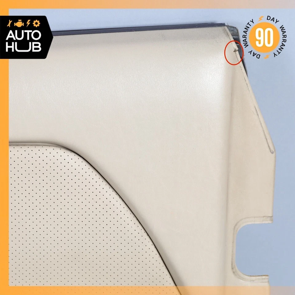 Panel de puerta interior lateral derecho beige OEM 90-95 MERCEDES R129 500SL SL320 SL500 Foto 4 de 4