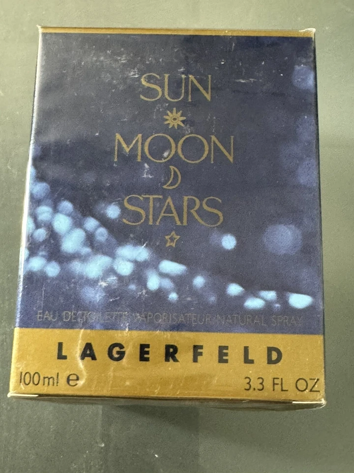 Sun Moon and Stars Karl Lagerfeld spray vintage 3,3-3,4 fl. oz. 100ml Nuevo Precintado Foto 2 de 4