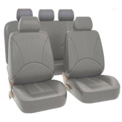 Waterproof Leather Car Seat Cover Protector Cushion Full Set Interior  Breathable