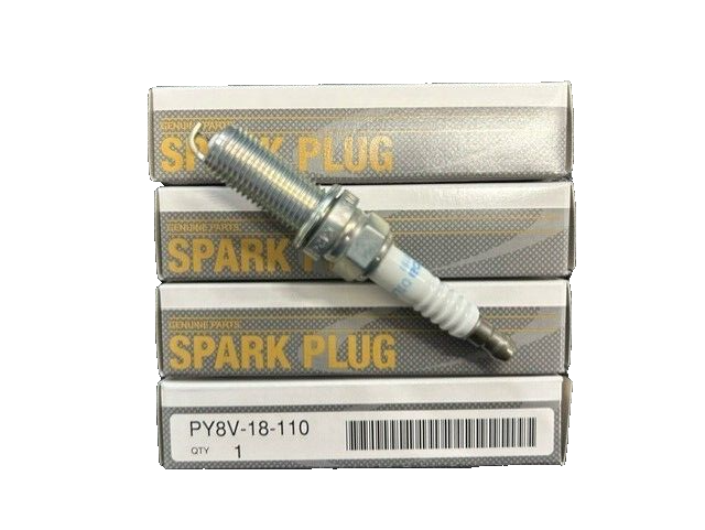 Mazda Turbo Spark Plugs Set of 4 PY8V18110 | eBay