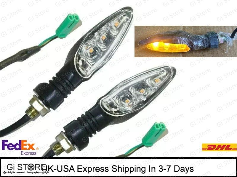 Fits KTMs 125 200 250 390 690 DUKE LED Turn Signal Indicator 2 Light Blinker Set | UK