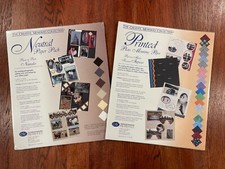 2x Creative Memories 10x12 Paper Packs Neutral Printed Mounting Paper SEALED
