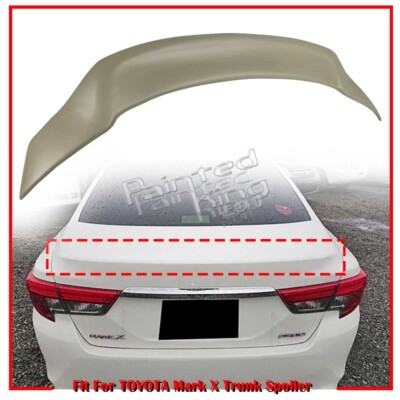 10-19 Fit For TOYOTA Mark X Generation TR Style Rear Trunk Spoiler Wing Painted