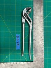 Vintage Indestro Tools No. 3403A Alligator Water Pump Slip Joint Pliers Tool USA