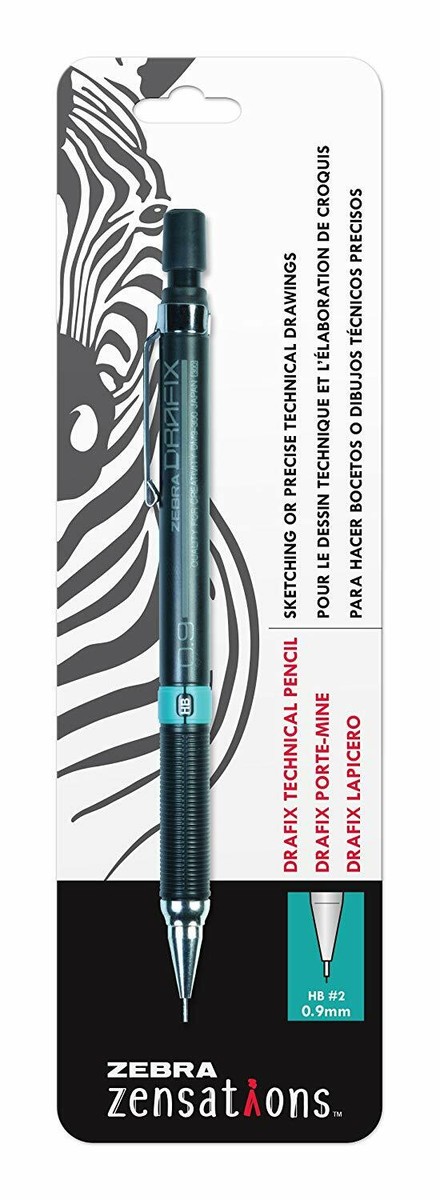 Zensations Drafix Technical Pencil 0.9mm HB #2 Graphite Precision, Performance  