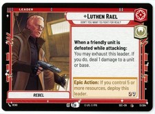 Luthen Rael - Don't You Want To Fight For Real? 13/264 - Secrets of Power SWU NM