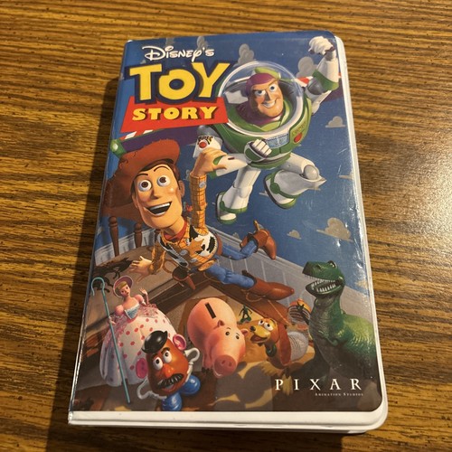 Retro Toy Story VHS Journal Notebook Buzz Lightyear Woody Completely Intact