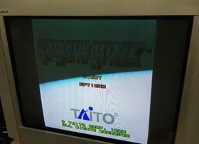 GALACTIC ATTACK Sega Saturn BACK ART Game Disc CASE No Manual TESTED & WORKING