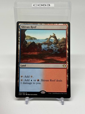 Shivan Reef	 Commander 2020 - Magic the Gathering Land