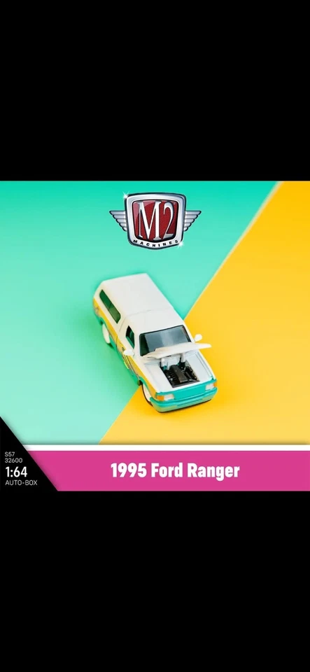 M2 Machines Auto Club Box 21 1995 Ford Ranger Pick Up Truck - Image 4 of 4