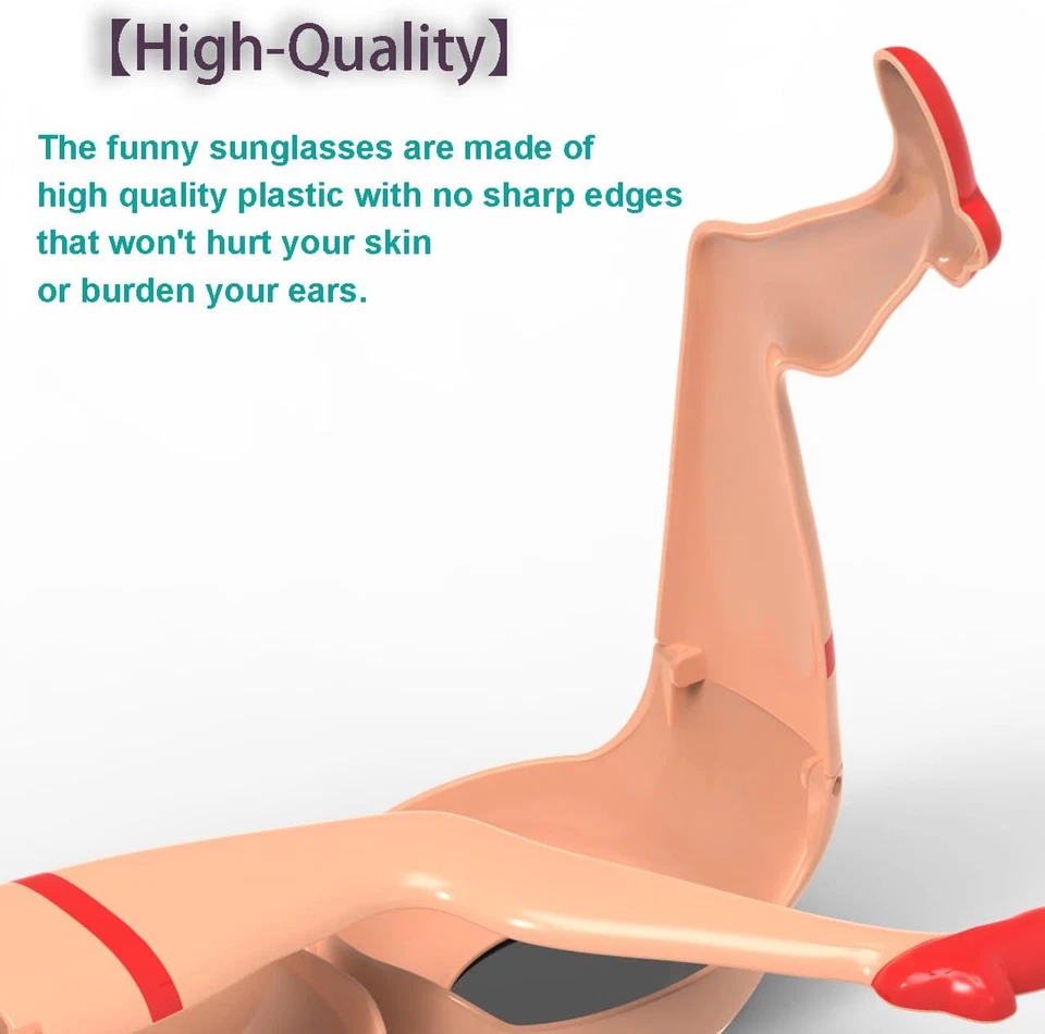 Crazy Party Glasses-SEXY SHADES: Funny Sunglasses for party - Dazzling leg an... - Image 4 of 4