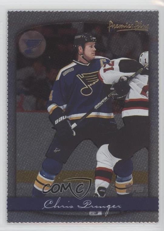 1999-00 Topps Premier Plus Foil /250 Chris Pronger #41 HOF